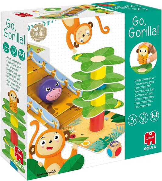 Go Gorilla | Juego de habilidad y destreza | 3 años | 1 a 4 jugadores | Goula