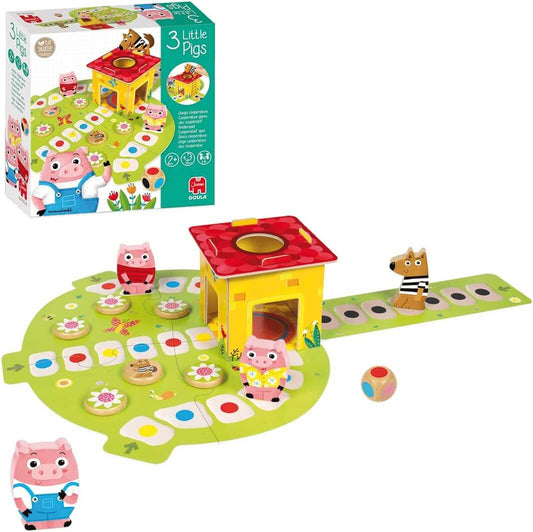 Los 3 cerditos - Juego de mesa - Goula - Desde 2 años Board Games