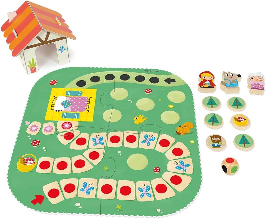 Caperucita Roja - Juego de mesa - Goula - Desde 2 años Board Games