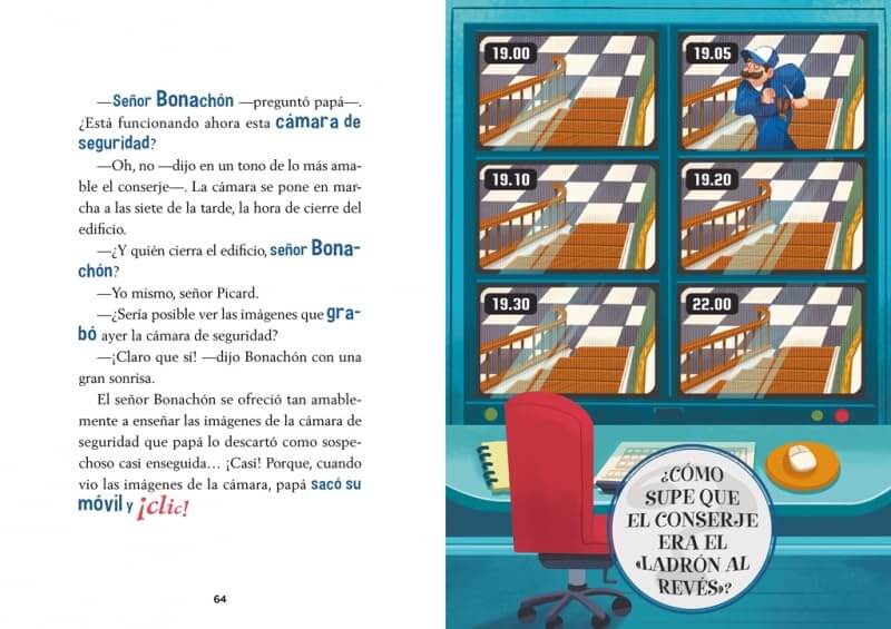 Cuentos para leer con lupa del detective Picard 2 - El caso del peludo delincuente | Pedro Mañas Books
