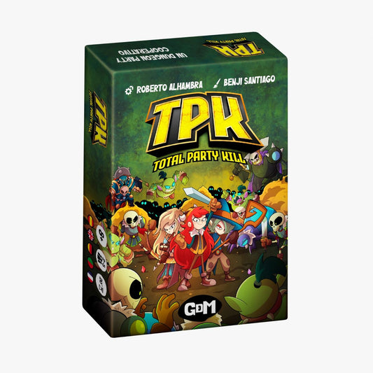TPK - TOTAL PARTY KILL - Juego de mesa - GDM Games - Desde 8 años - 2 a 5 jugadores