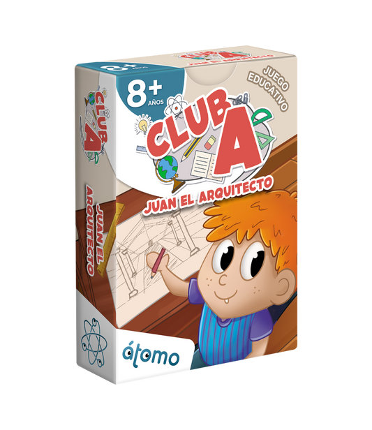 JUAN EL ARQUITECTO - CLUB A - Juego de mesa - Atomo - Desde 8 años