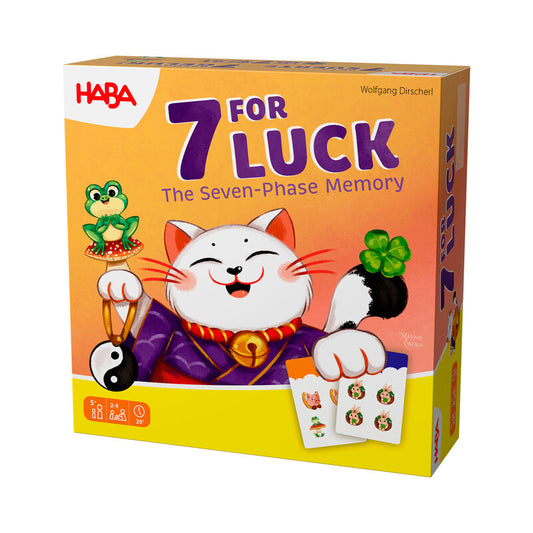 7 de la Suerte  - Juego de mesa de memoria - Haba - Desde 5 años - 2 a 4 jugadores