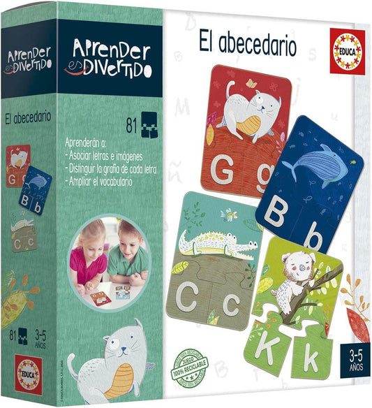 El Abecedario | Juego educativo | Desde 3 años | Educa