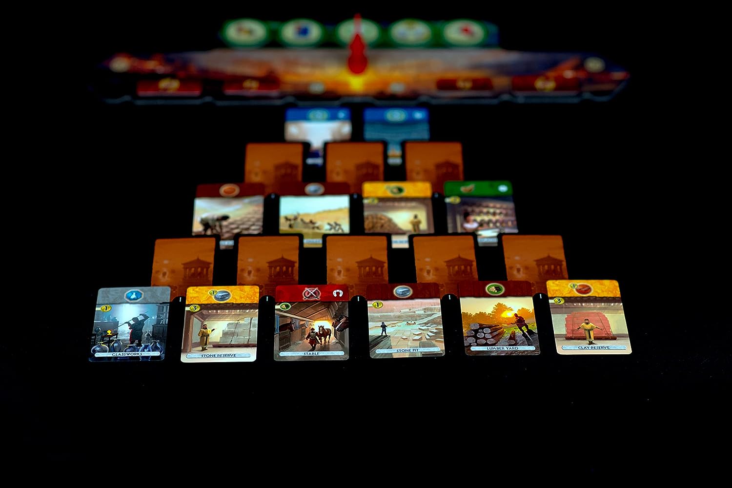 7 Wonders Duel - Juego de mesa - Asmodee - Desde 8 años Board Games
