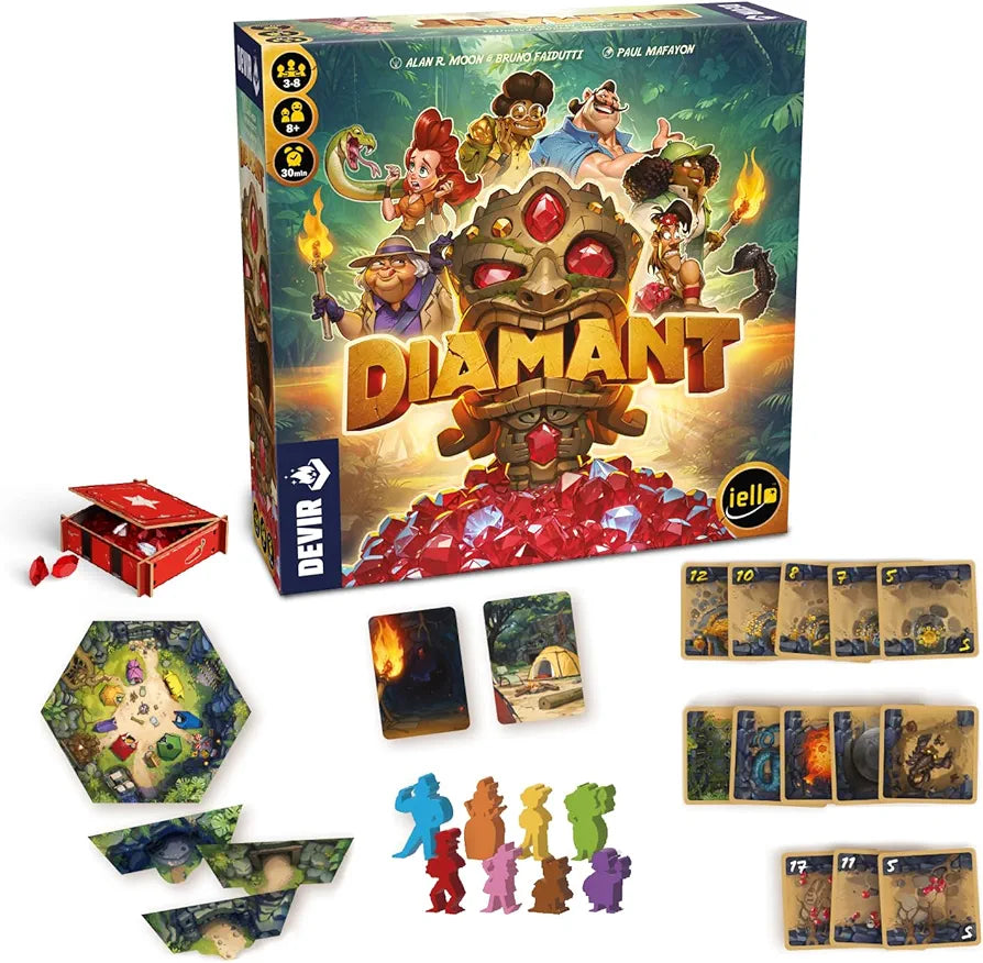Diamant - Juego de mesa - Devir - Desde 8 años Board Games
