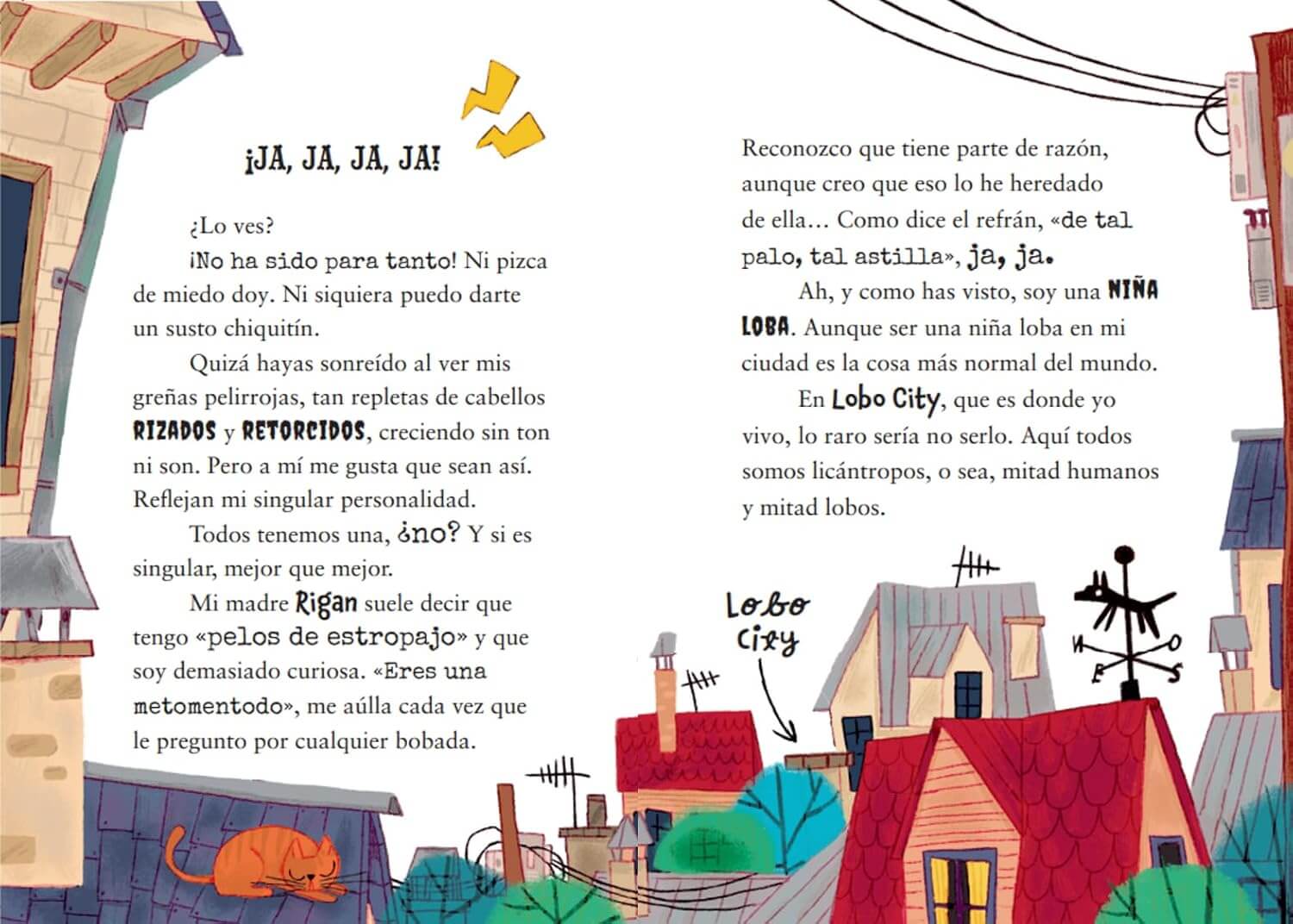 Lina Lupina 1. Aventura en Lobo City | Sachs, Antonio Books