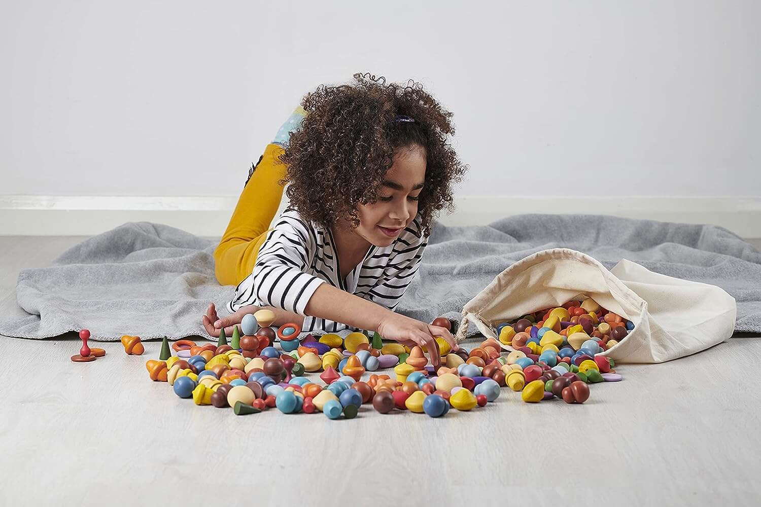 Super set piezas de madera 420 piezas - Tickit Educational Toys
