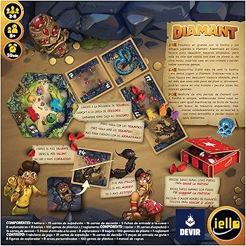 Diamant - Juego de mesa - Devir - Desde 8 años Board Games