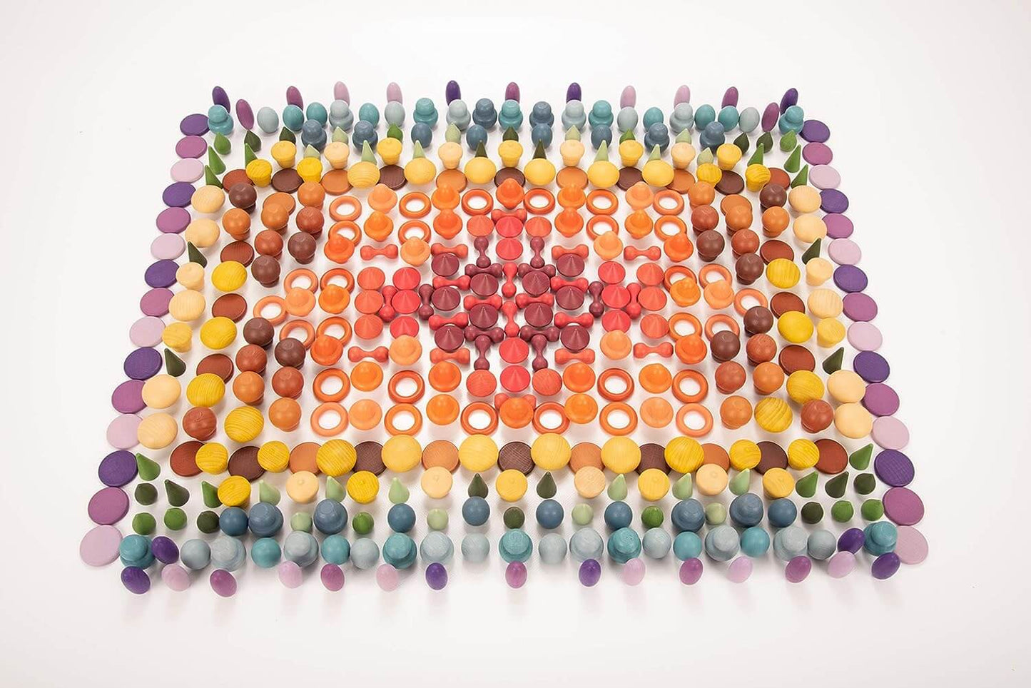 Super set piezas de madera 420 piezas - Tickit Educational Toys