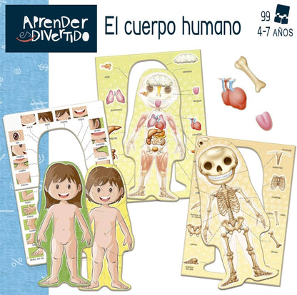 El Cuerpo Humano | Juego educativo | Desde 4 años | Educa Board Games