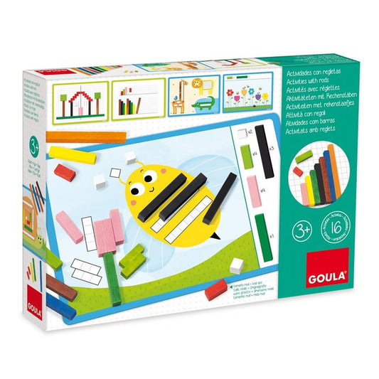 JUEGO DE MESA REGLETAS - Juego de mesa - Goula - Desde 3 años