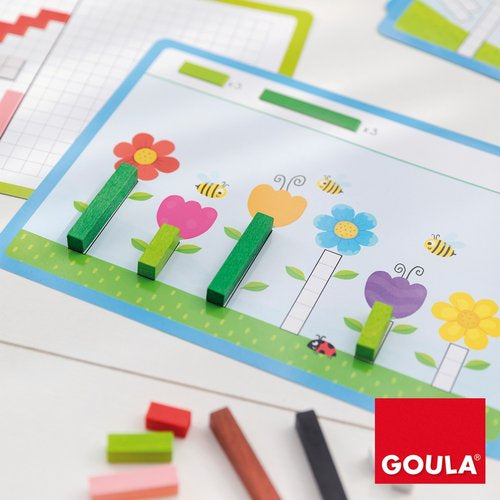 JUEGO DE MESA REGLETAS - Juego de mesa - Goula - Desde 3 años