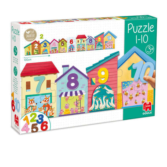 Puzzle 1-10 - Goula - Desde 3 años Board Games