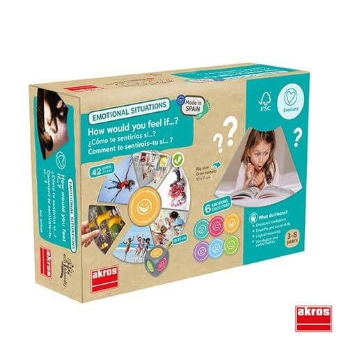 JUEGO EDUCATIVO ¿COMO TE SENTIRIAS SI? EN INGLES Educational Toys