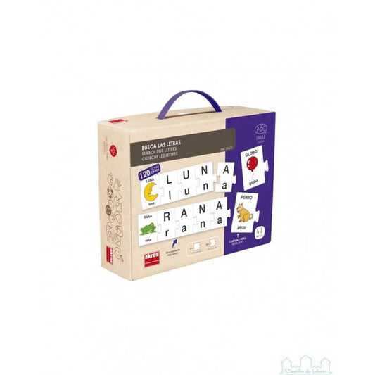 JUEGO BUSCA LAS LETRAS Akros Educational Toys