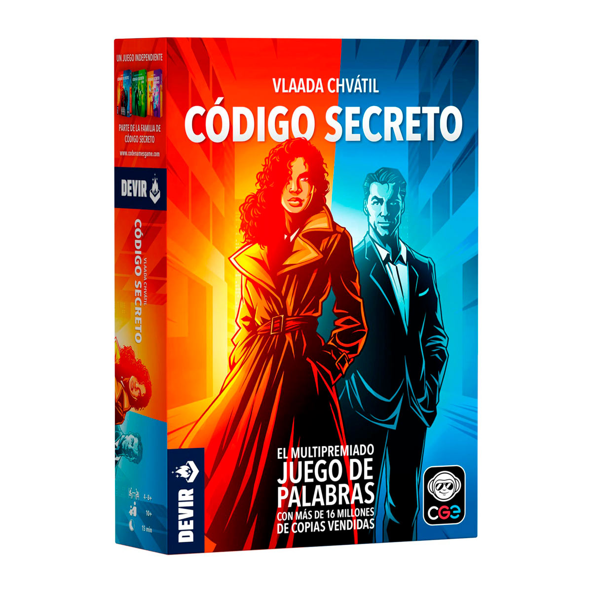 Código Secreto - Juego de mesa - Devir - Desde 8 años