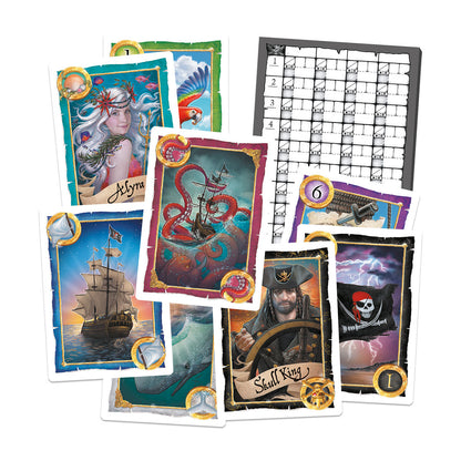 Skull King  - Juego de cartas de bazas - Devir - Desde 8 años -  2 a 8  jugadores