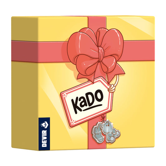 KADO - Juego de cartas familiar de combinar regalos y deducción - 2-5 jugadores - +8 años - Devir