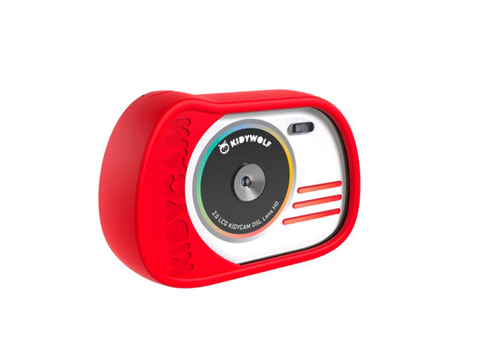 Cámara Digital Infantil KIDYCAM Roja – Para niños de 3 a 8 años – Fomenta su creatividad y atención