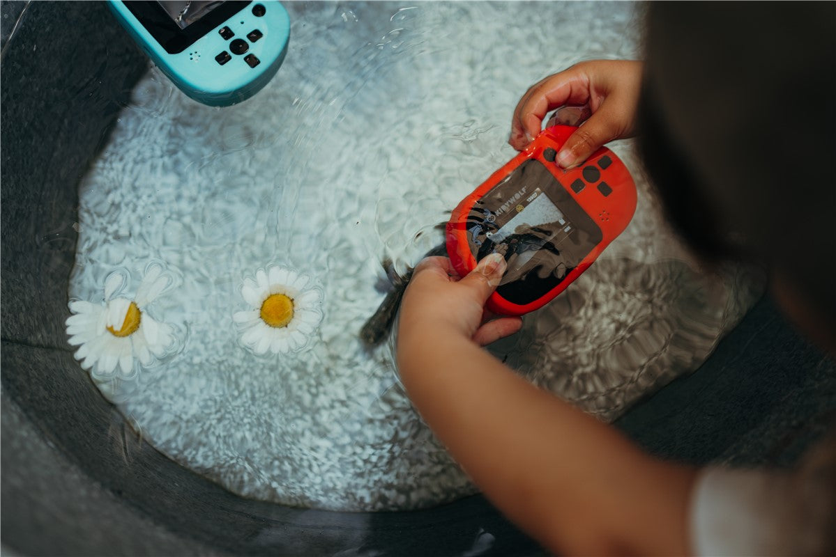 Cámara Digital Infantil KIDYCAM Roja – Para niños de 3 a 8 años – Fomenta su creatividad y atención
