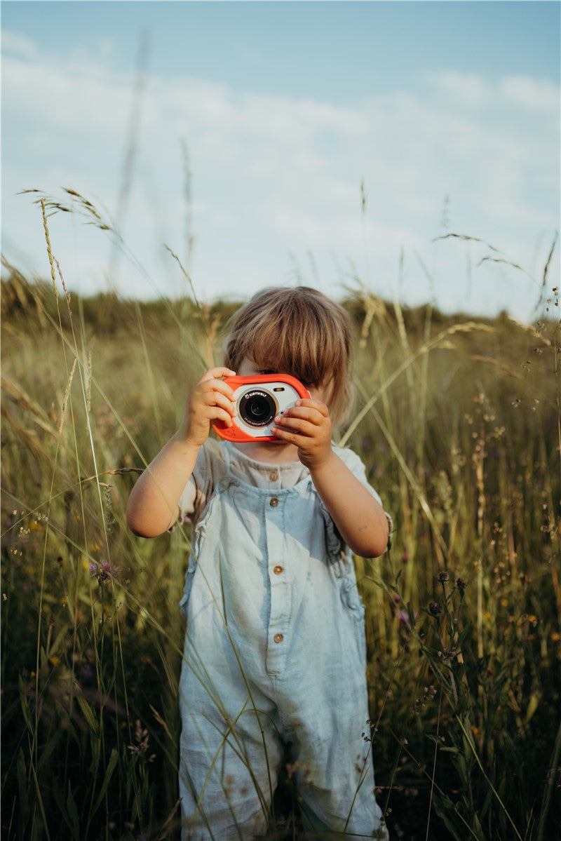 Cámara Digital Infantil KIDYCAM Roja – Para niños de 3 a 8 años – Fomenta su creatividad y atención