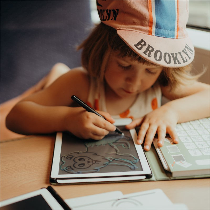 KIDYDRAW - MINI- Animales  - Pizarra Portatil LCD para dibujar y calcar