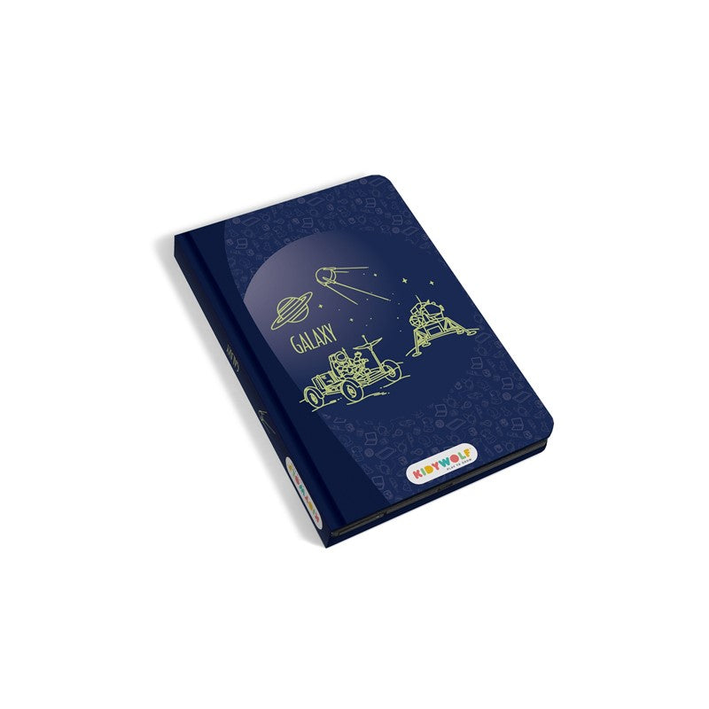 KIDYDRAW - MINI- Galaxy  - Pizarra Portatil LCD para dibujar y calcar
