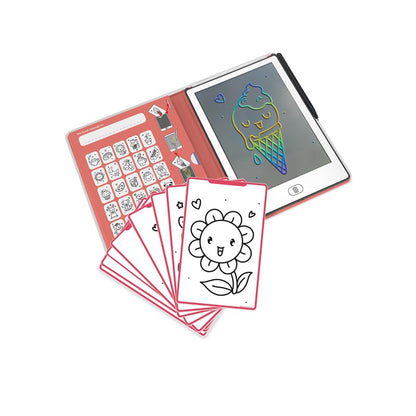 KIDYDRAW - MINI- Kawai  - Pizarra Portatil LCD para dibujar y calcar