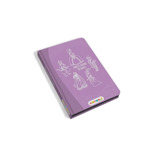 KIDYDRAW - Princesas  - Pizarra Portatil LCD para dibujar y calcar