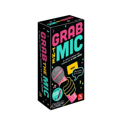 Grab the Mic - Juego de karaoke y rapidez - 2-10 jugadores - +8 años - Ludilo