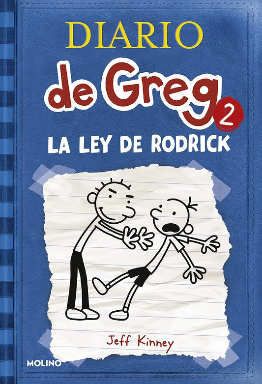 Diario de Greg 2: La ley de Rodrick - Libro infantil juvenil ilustrado - Molino - A partir de 9 años