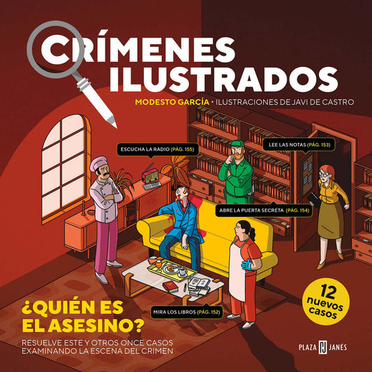 CRÍMENES ILUSTRADOS: ¿QUIÉN ES EL ASESINO? | García, Modesto Books