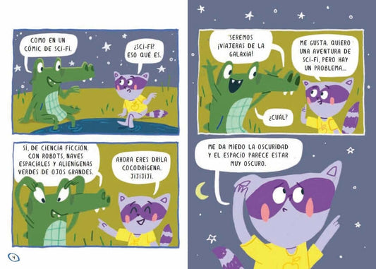 Drila Cocodrila 4. Viajera galáctica | Gómez Books