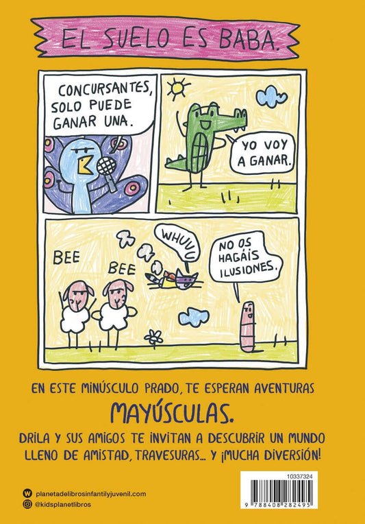 Drila Cocodrila 5. ¡El suelo es baba! | Gómez Books