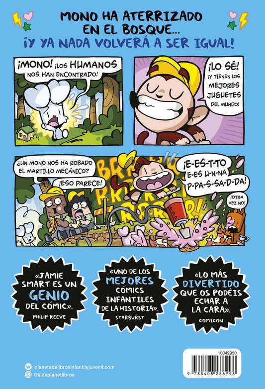 Boni vs. Mono 2. Boni vs. Mono y la invasión humana | Smart, Jamie Books