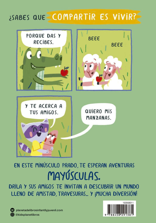 Drila Cocodrila 6. ¡Compartir es vivir! | Gómez Books