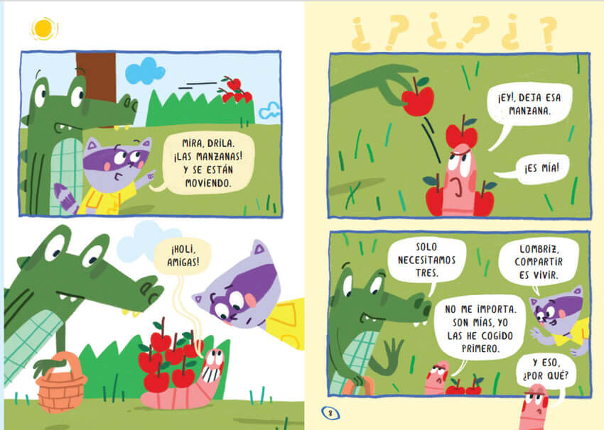 Drila Cocodrila 6. ¡Compartir es vivir! | Gómez Books