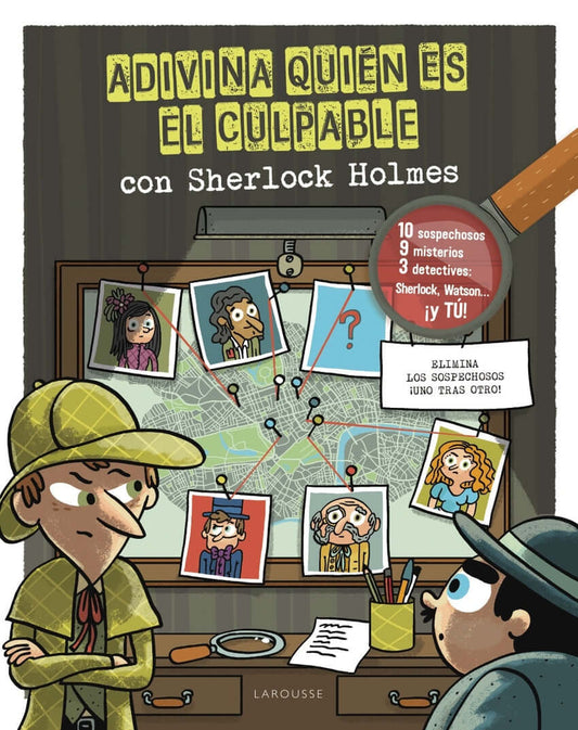 Adivina quién es el culpable. Sherlock Holmes | Lebrun, Sandra Books
