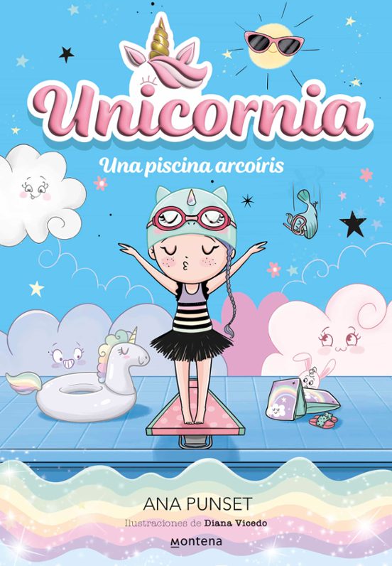 UNICORNIA 9 UNA PISCINA ARCOIRIS | Ana Punset (copia) Books