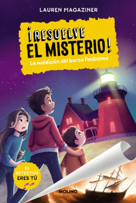 ¡RESUELVE EL MISTERIO! Nº5: LA MALDICION DEL BARCO FANTASMA | Magaziner, Lauren Books