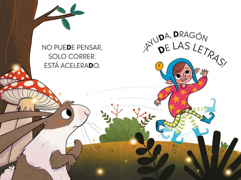 El dragón de las letras 3. Un duende, un dragón y un problema... ¿con solución? | ORO, BEGOÑA Books