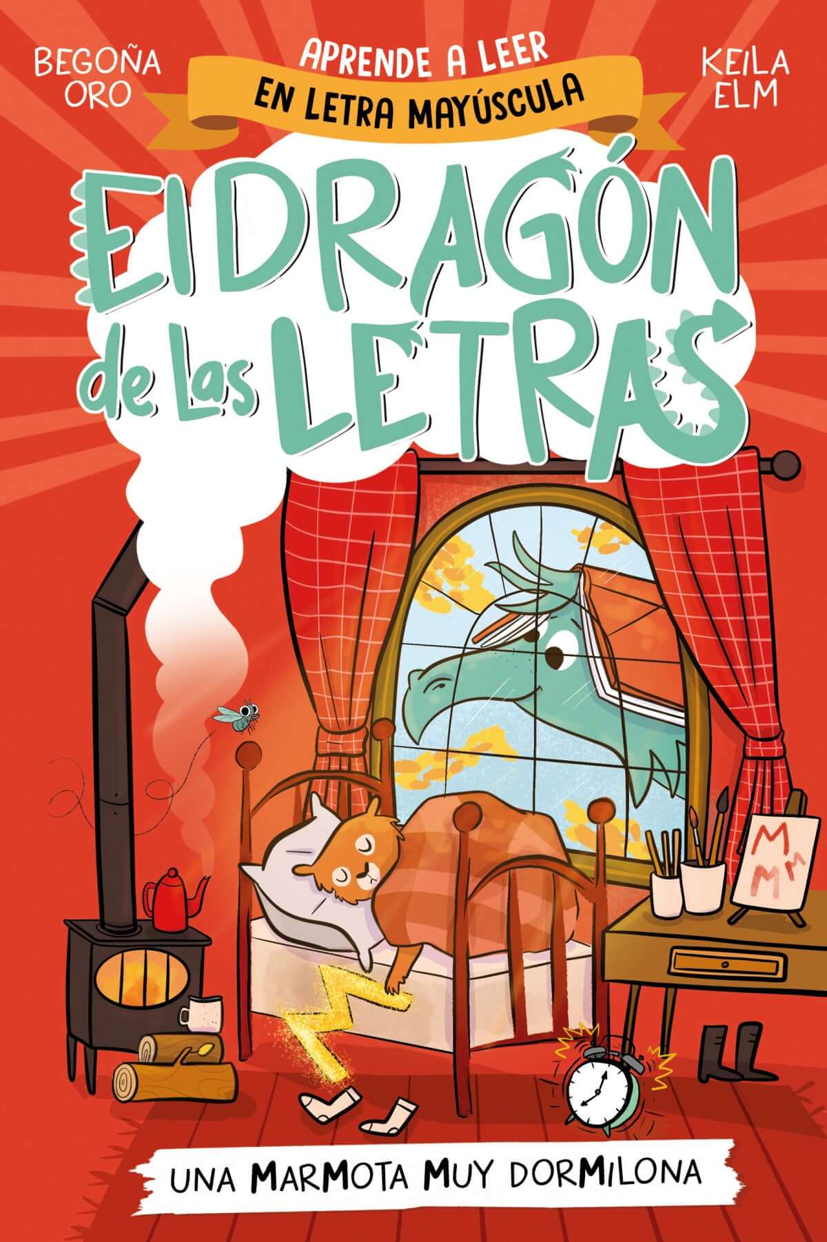 El dragón de las letras 5 - Una marmota muy dormilona | ORO, BEGOÑA Books