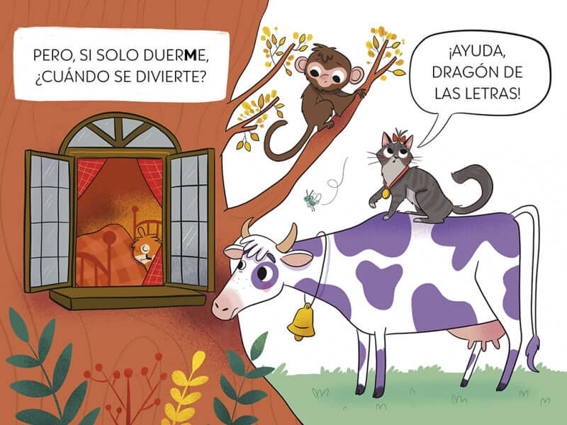 El dragón de las letras 5 - Una marmota muy dormilona | ORO, BEGOÑA Books