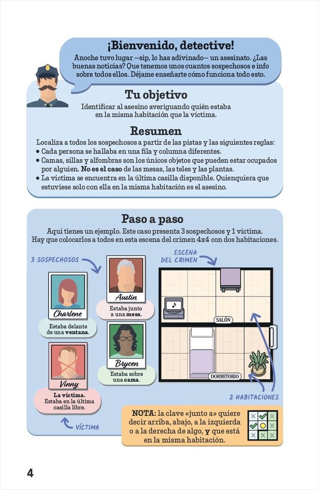 MURDOKU 80 ACERTIJOS DE LOGICA Y ASESINATOS