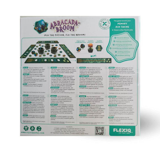 Abracada-Broom - Juego de mesa - Flexiq - Desde 5 años Board Games