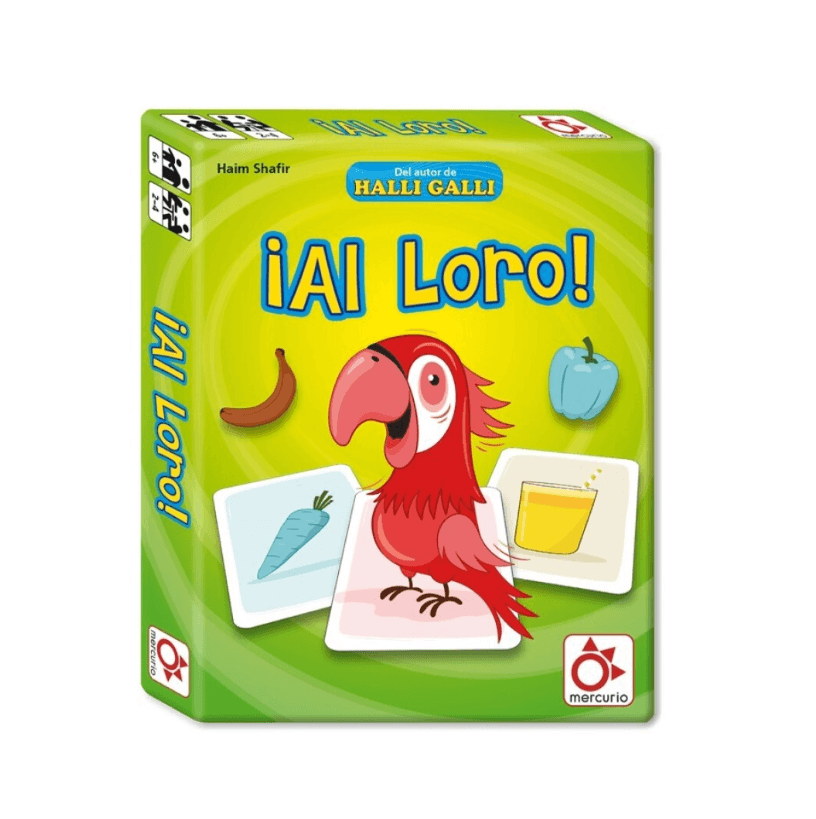 ¡ Al Loro ! - Juego de mesa - Mercurio - Desde 6 años Board Games
