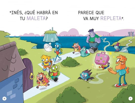 Aprender a leer en la Escuela de Monstruos 5 - Pasteles voladores de colores | Sally Rippin