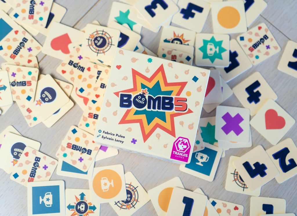Bomb5 - Juego de mesa - Tranjis - 2-5 jugadores - 7+ años - 15 min