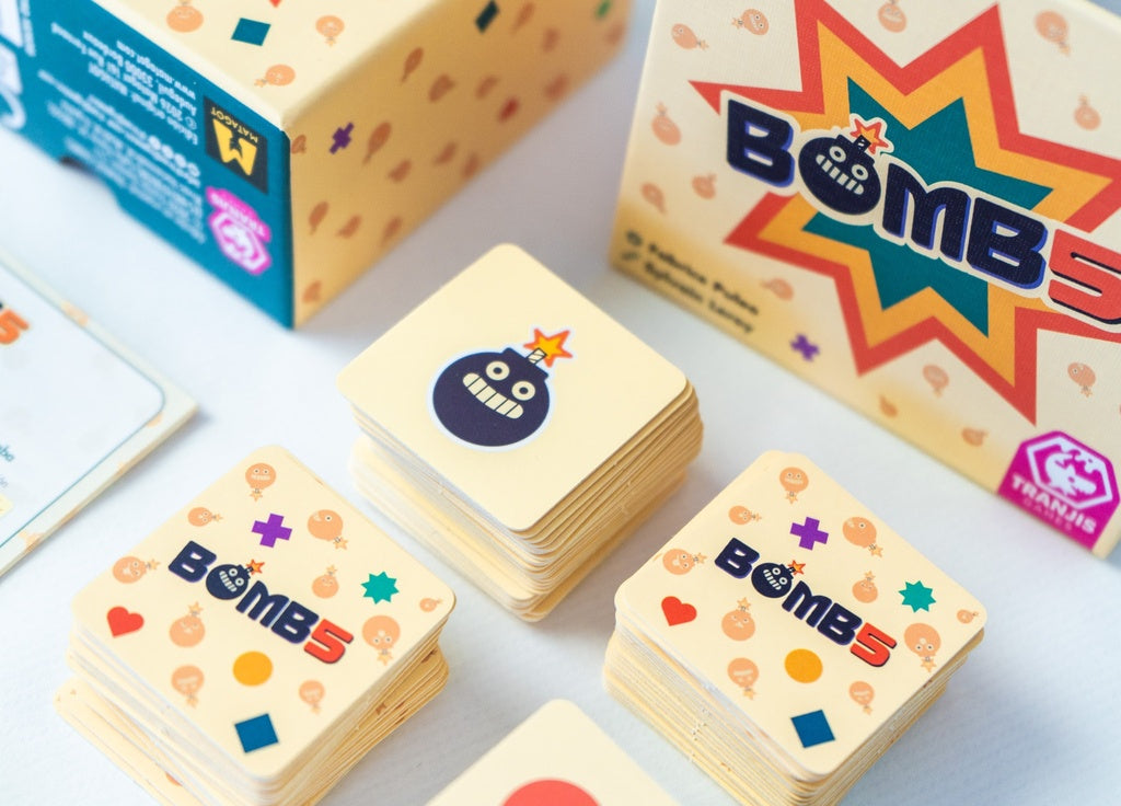 Bomb5 - Juego de mesa - Tranjis - 2-5 jugadores - 7+ años - 15 min